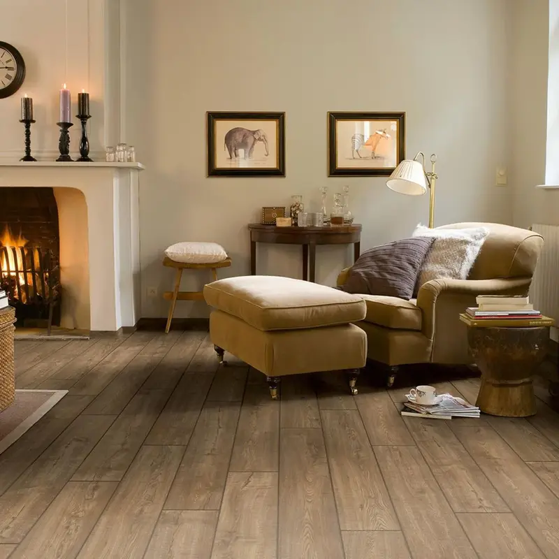 Piso Laminado com textura de madeira em Gravataí RS